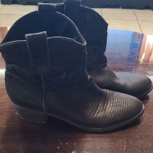Sam Edelman Black Ankle Boots
